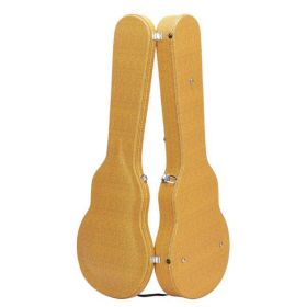 [Do Not Sell on Amazon]Glarry Hard-Shell Electric Guitar Case for GLP Style Electric Guitar Bulge Surface Yellow