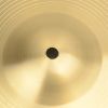 Professional 16" 0.7mm Copper Alloy Crash Cymbal for Drum Set Golden