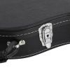 [Do Not Sell on Amazon]Glarry ST High Grade Electric Guitar Hard Case Microgroove Flat Surface Straight Flange Black