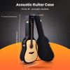 Guitar Hard Case for Acoustic Guitar made of hard plywood wrapped in PU leather(No shipment on weekends)