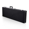 Electric Guitar Hard Shell Case Portable Square Guitar Case Hardshell for Standard Electric Guitars Black(No shipment on weekends)