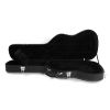 [Do Not Sell on Amazon]Glarry ST High Grade Electric Guitar Hard Case Microgroove Flat Surface Straight Flange Black