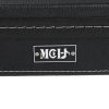 MCH Electric Guitar Square Hard Case with Protective Sleeve Fits ST TL Burning fire 170 Style Electric Guitar Blac