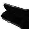 [Do Not Sell on Amazon]Glarry ST High Grade Electric Guitar Hard Case Microgroove Flat Surface Straight Flange Black