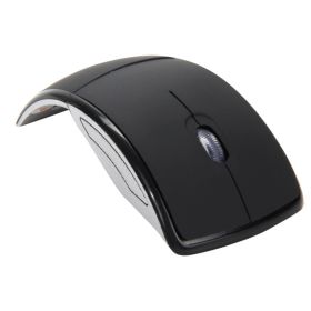 Microsoft Laptop Mouse Foldable Curved Arc Mouse (Color: Black)