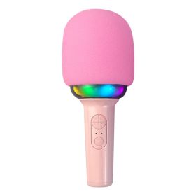 Wireless Karaoke Microphone; Handheld Mic with Speaker; Bluetooth-compatible for Smartphones; for party and song recording (Ships From: China)