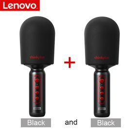 M1 Handheld Microphone Wireless Bluetooth-Compatible HIFI Sound Quality Karaoke Artifact Mobile Phone Live Home Portable (Color: M1 Black and Black)